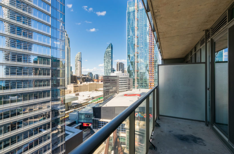 Suite for Rent at Maple Leaf Square Downtown Toronto. Balcony