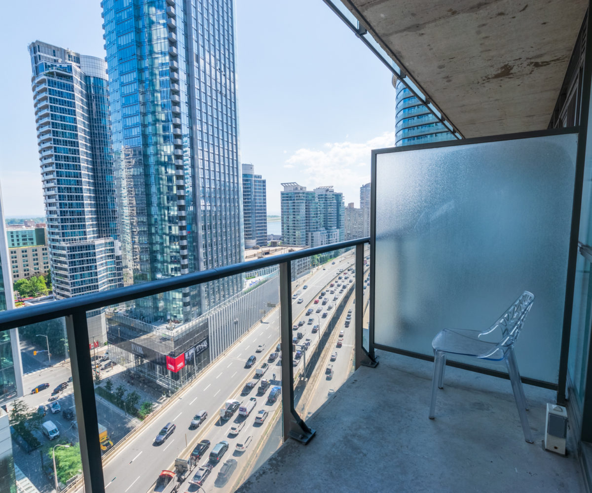 Suite for Rent at Maple Leaf Square Downtown Toronto, Balcony