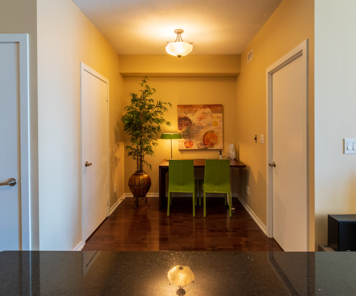 Rental at Maple Leaf Square Downtown Toronto Den