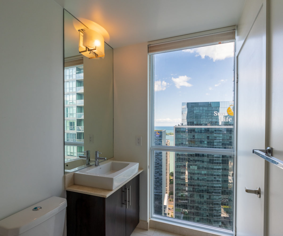 For Rent at Maple Leaf Square Master Bedroom Washroom