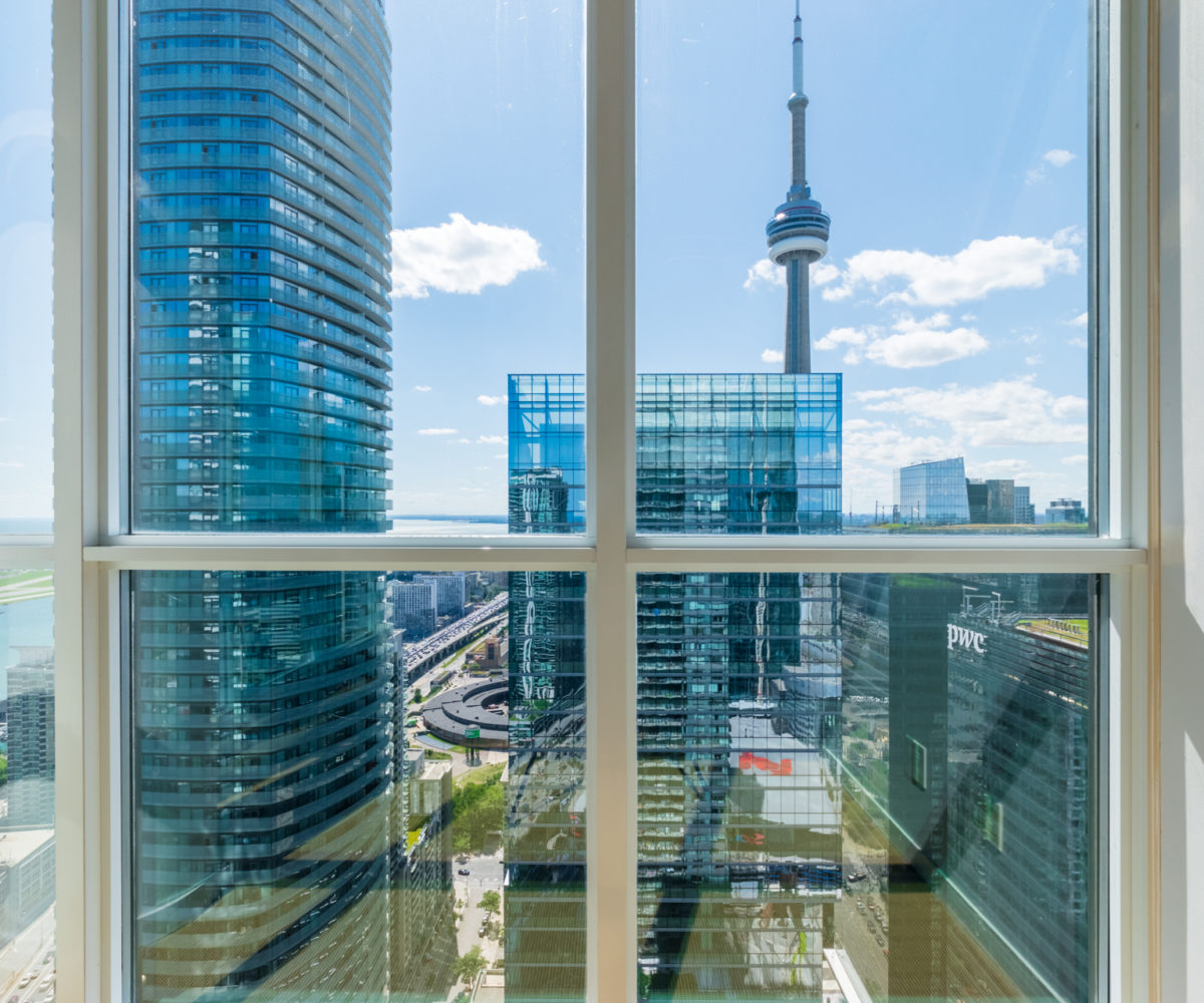 For Rent at Maple Leaf Square Master Bedroom Window