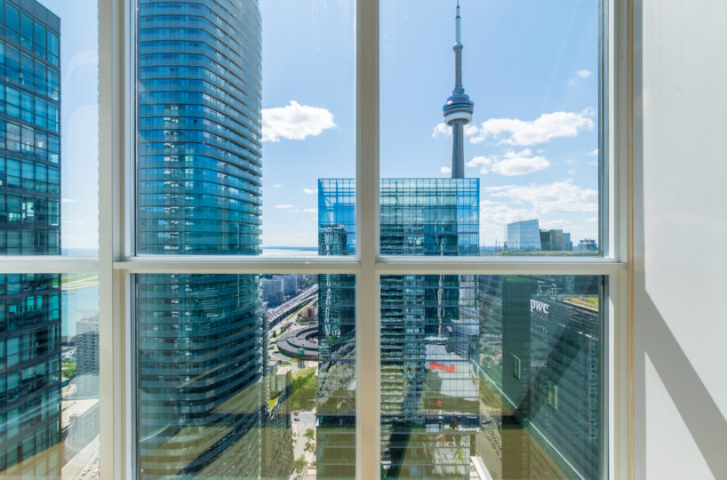 For Rent at Maple Leaf Square Master Bedroom Window