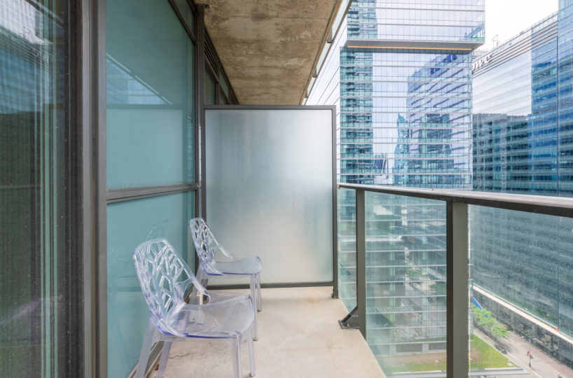 Suite for Rent at Maple Leaf Square Downtown Toronto, Balcony