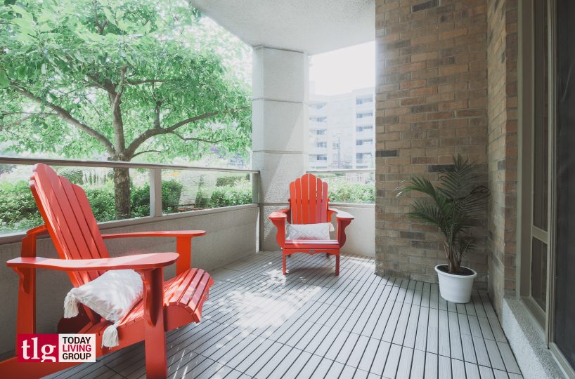 North York furnished two-bedroom condo
