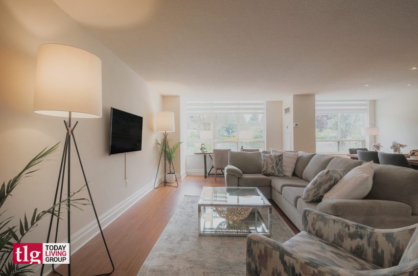 North York furnished two-bedroom condo